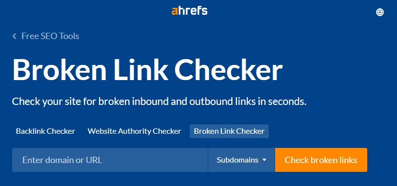 broken link checker