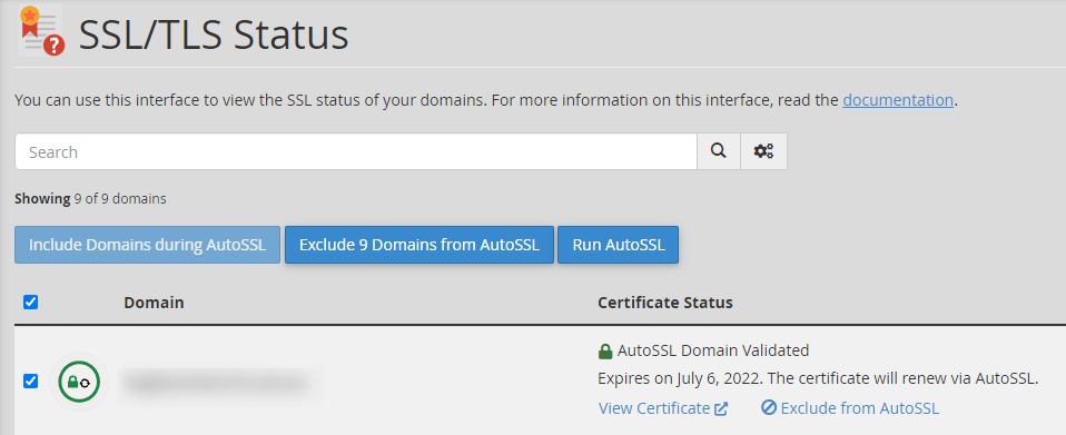 free cPanel autoSSL configure