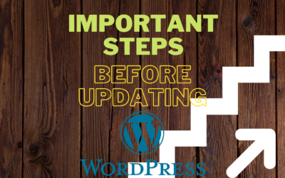 Important Steps Before Updating the Core WordPress Version