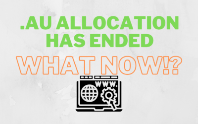 .AU Allocation Has Ended – What Now!?