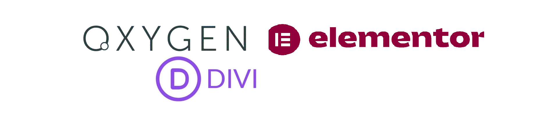 oxygen divi elementor