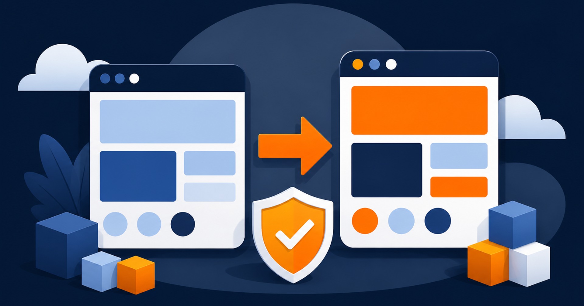Website staging and update testing workflow